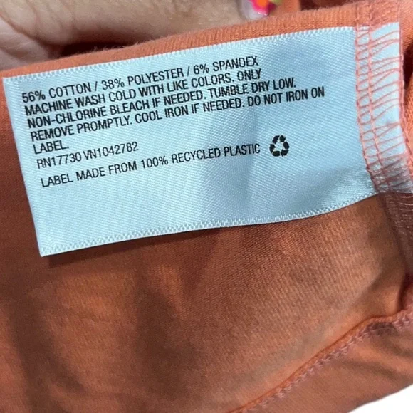 A New Day Sleeveless Tank Dress Orange Size Small - Picture 4 of 4